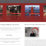 Tri-Energy Oilfield Services Mirrored Slider Page